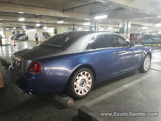 Rolls-Royce Ghost spotted in Jakarta, Indonesia