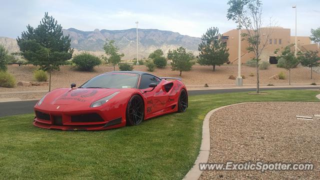 Ferrari 488 GTB spotted in Albuquerque, New Mexico