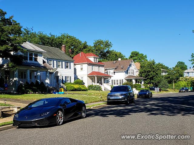 Lamborghini Huracan spotted in Deal, New Jersey