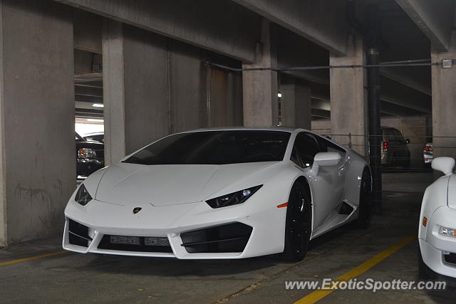 Lamborghini Huracan spotted in West Hartford, Connecticut