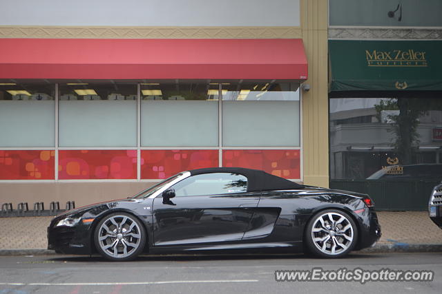 Audi R8 spotted in West Hartford, Connecticut