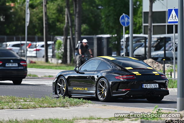 Porsche 911 GT3 spotted in Warsaw, Poland