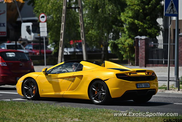 Mclaren MP4-12C spotted in Warsaw, Poland