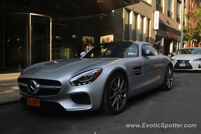 Mercedes AMG GT spotted in Manhattan, New York