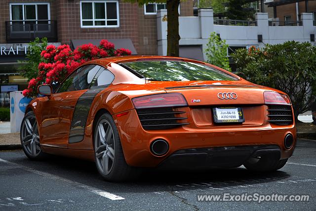 Audi R8 spotted in Bellevue, Washington