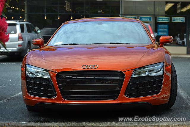 Audi R8 spotted in Bellevue, Washington