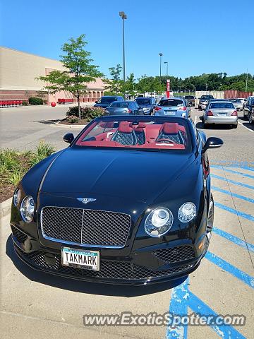 Bentley Continental spotted in Golden Valley, Minnesota