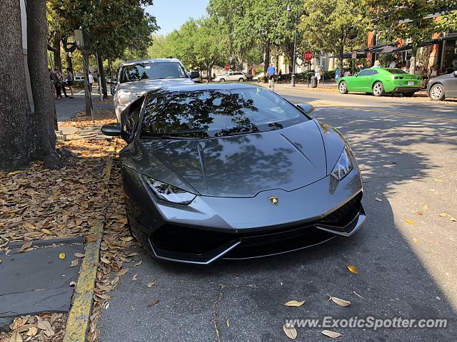 Lamborghini Huracan spotted in Savannah, Georgia