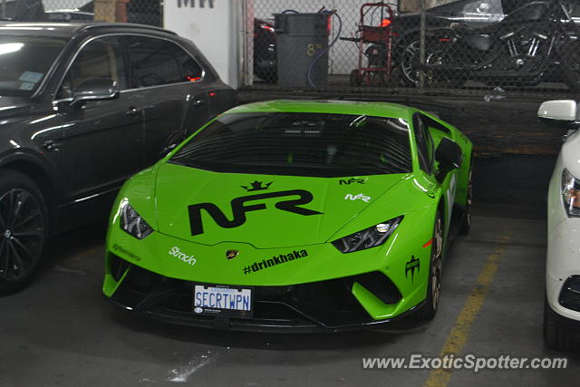 Lamborghini Huracan spotted in Manhattan, New York