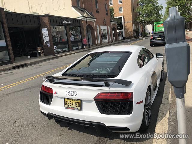 Audi R8 spotted in Princeton, New Jersey