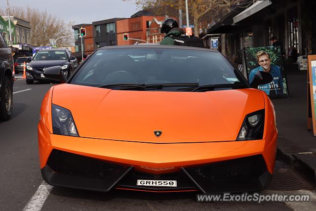 Lamborghini Gallardo spotted in Auckland, New Zealand