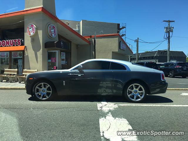 Rolls-Royce Wraith spotted in Long Branch, New Jersey