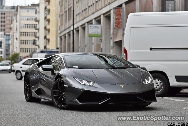 Lamborghini Huracan spotted in Warsaw, Poland