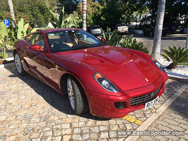 Ferrari 599GTB spotted in Vilamoura, Portugal