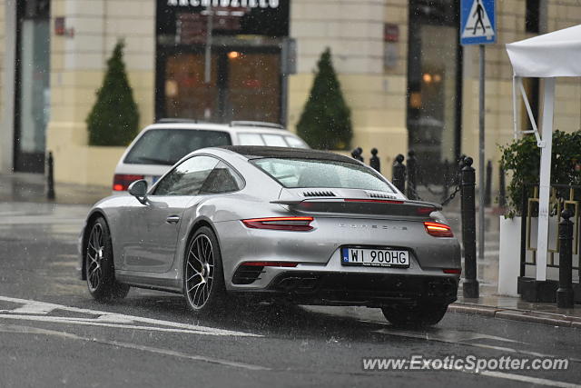 Porsche 911 Turbo spotted in Warsaw, Poland