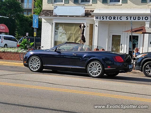 Bentley Continental spotted in Wayzata, Minnesota