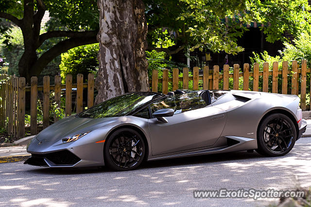 Lamborghini Huracan spotted in Pittsburgh, United States