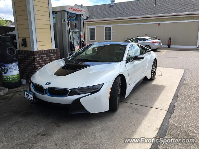 BMW I8 spotted in Stillwater, Minnesota