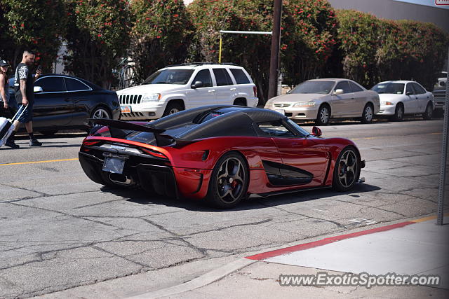 Koenigsegg Regera spotted in Costa Mesa, California