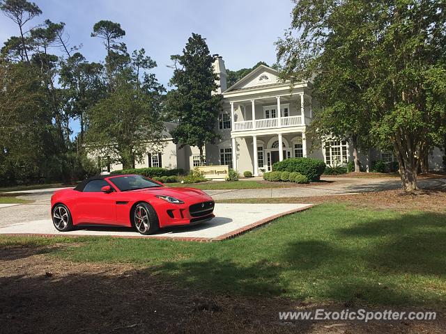 Jaguar F-Type spotted in Savannah, Georgia