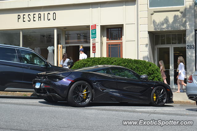 Mclaren 720S spotted in Greenwich, Connecticut