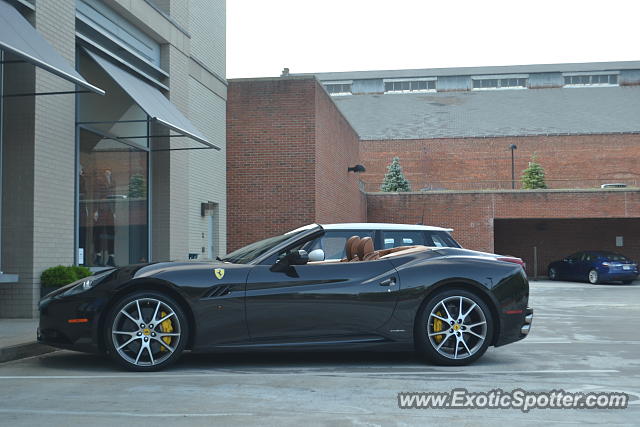 Ferrari California spotted in Greenwich, Connecticut