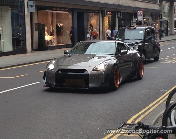 Nissan GT-R spotted in London, United Kingdom