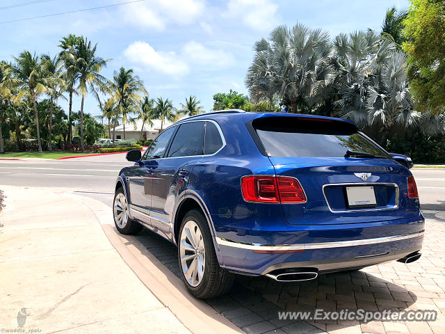 Bentley Bentayga spotted in Cayman Islands, Unknown Country