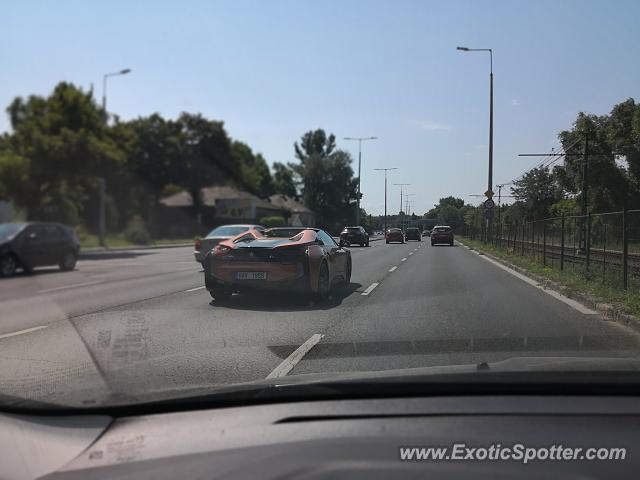 BMW I8 spotted in Budapest, Hungary