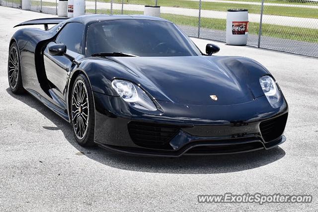 Porsche 918 Spyder spotted in Jupiter, Florida