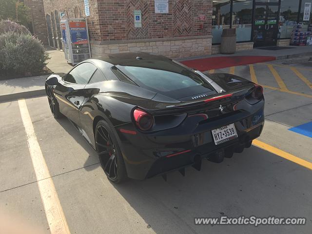 Ferrari 488 GTB spotted in Dallas, Texas