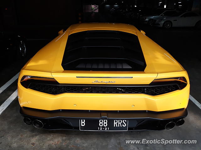 Lamborghini Huracan spotted in Jakarta, Indonesia