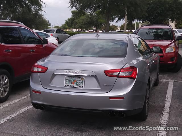 Maserati Ghibli spotted in Brandon, Florida