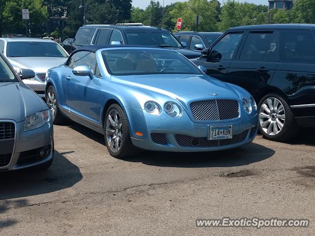 Bentley Continental spotted in Wayzata, Minnesota