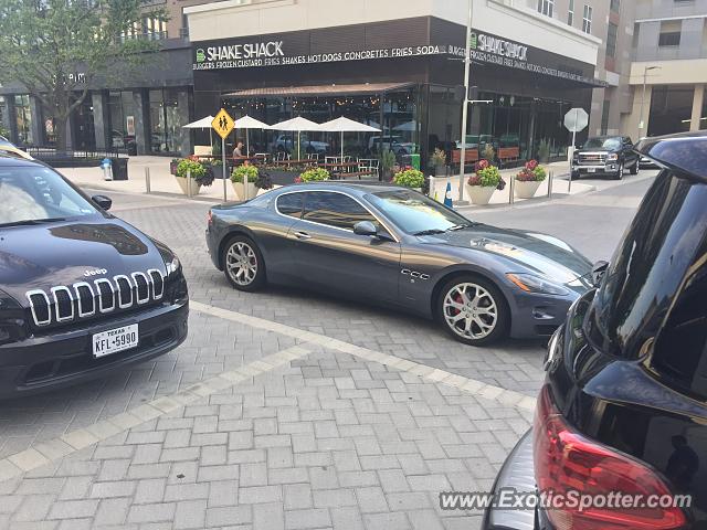 Maserati GranTurismo spotted in Dallas, Texas