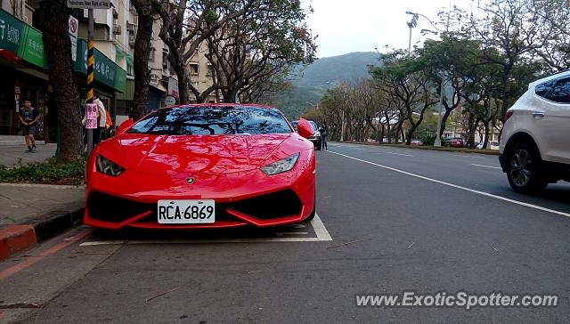 Lamborghini Huracan spotted in Taipei, Taiwan