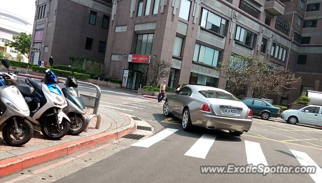 Rolls-Royce Wraith spotted in Taipei, Taiwan