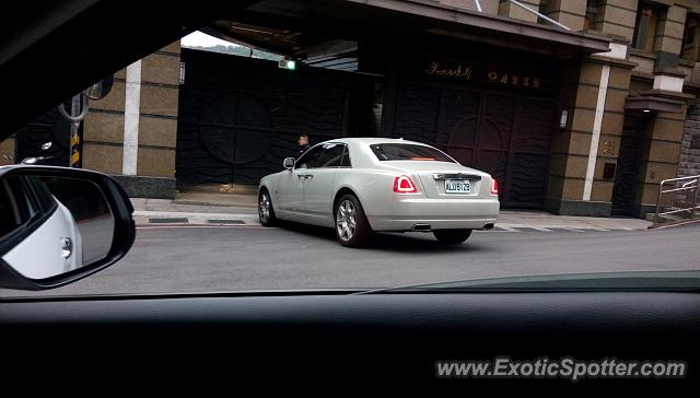 Rolls-Royce Ghost spotted in Taipei, Taiwan