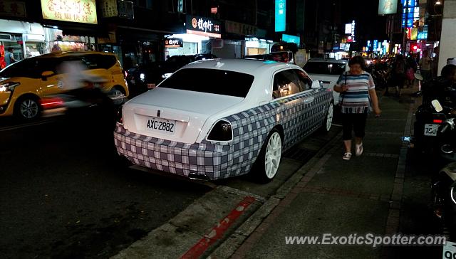 Rolls-Royce Ghost spotted in Taipei, Taiwan