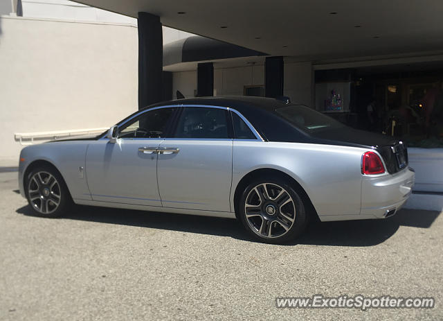 Rolls-Royce Ghost spotted in Beverly Hills, California