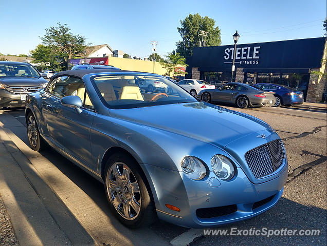 Bentley Continental spotted in Wayzata, Minnesota