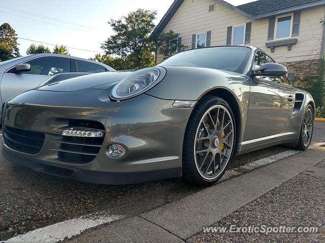 Porsche 911 Turbo spotted in Wayzata, Minnesota