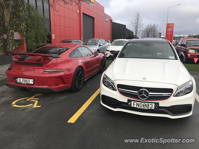 Porsche 911 GT3 spotted in Christchurch, New Zealand