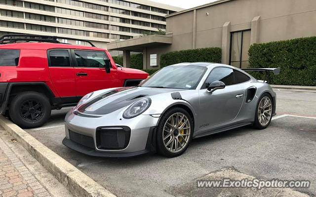 Porsche 911 GT2 spotted in Dallas, Texas