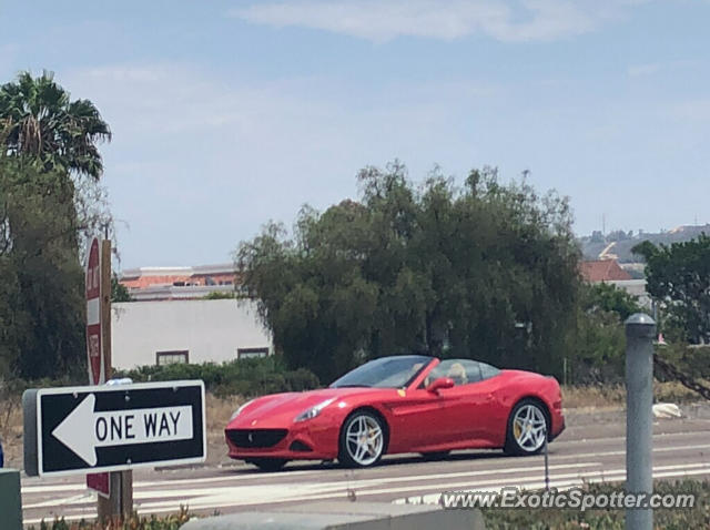 Ferrari California spotted in Del Mar, California