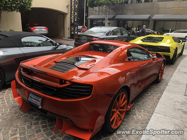 Mclaren MP4-12C spotted in Beverly Hills, California