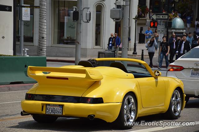 Porsche 911 spotted in Beverly Hills, California