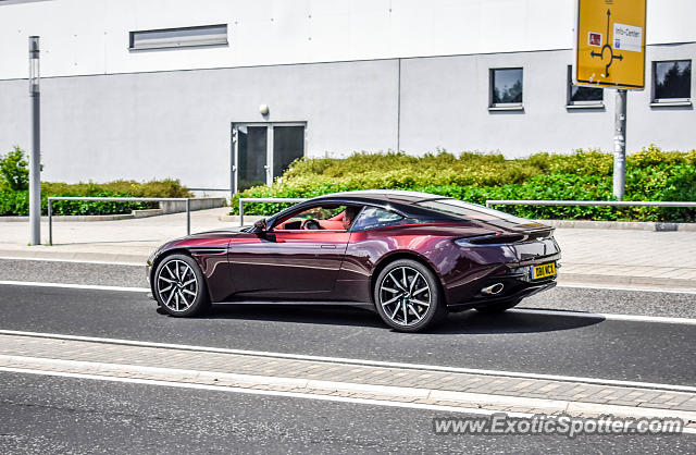 Aston Martin DB11 spotted in Nürburg, Germany