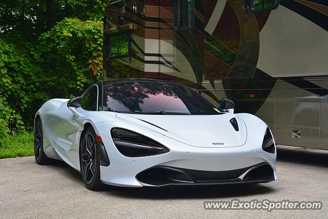 Mclaren 720S spotted in Elkhart Lake, Wisconsin