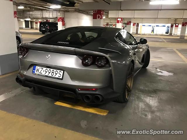 Ferrari 812 Superfast spotted in Warsaw, Poland